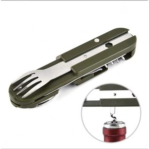 Free Sample Foldable Knife, Fork and Spoon <b>Picnic</b> 3 in 1 Outdoor Camping <b>Cutlery</b> <b>Set</b> - Product Image 4