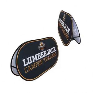 Custom logo Printed Folding Horizontal POP up a <b>Frame</b> Banner Outdoor Advertising for Sports Events - Product Image 2