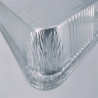Barquettes en aluminium 37x27x7 cm – Grandes boîtes isothermes pour aliments chauds avec couvercle en aluminium – Plat de service pour fêtes du week-end