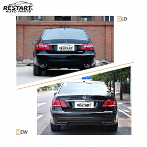 Kit Carrozzeria Facelift Restart ABS per BENZ E <span class=keywords><strong>W212</strong></span> 2009-2013, Aggiornamento allo Stile <span class=keywords><strong>AMG</strong></span> 14-15, Include Paraurti Anteriore e Posteriore, Griglia - Product Image 5