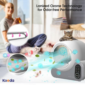 Extra Grote Robot App-Gestuurde Slimme Kattenbak Automatische Zelfreiniging Met Slimme App 10Kg Gewichtscapaciteit - Product Image 6