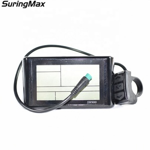 Nhà máy trực tiếp Giao hàng tốc độ mét 2 # giao thức <span class=keywords><strong>Ebike</strong></span> 48V 72V sw900 <span class=keywords><strong>LCD</strong></span> hiển thị với kết nối không thấm nước - Product Image 2