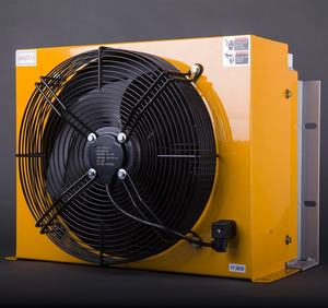 AH14117T-<span class=keywords><strong>CA</strong></span> Intercambiador de Calor Refrigerado por Aire, Radiador de Aceite Hidráulico de Aluminio, Enfriador de Aceite Hidráulico con Ventilador - Product Image 3