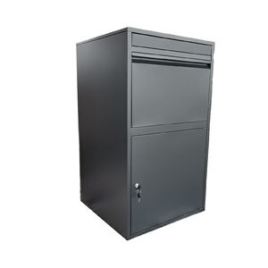 Buzón de Correos <span class=keywords><strong>Exterior</strong></span> de Acero, Independiente, para Montar en el Suelo, con Compartimento para Periódicos y Paquetes - Product Image 4