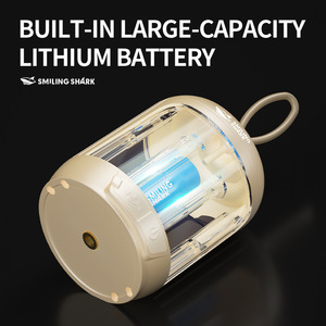Smiling Shark Multifunctional <b>Camping</b> Light USB Rechargeable <b>LED</b> Tabletop <b>Lantern</b> - Product Image 3