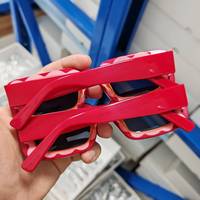 Lunettes de soleil pour femmes en acétate polarisé avec protection UV de qualité supérieure, tendance, durables, élégantes, légères, monture intégrale, verre à motif uni