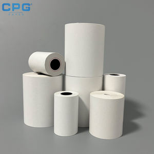 Papier thermique de qualité supérieure en gros, 57x40mm, sans BPA, 55gsm, pour caisse de magasin de proximité, rouleau de reçus solide de 57mm - Product Image 1