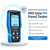 Testeur de panneau solaire intelligent portable MPPT, compteur de puissance PV CE pour 60V MAX, écran TFT de 2,8 pouces pour l'installation et la maintenance