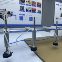 Machine de découpe de cartons d'emballage à aspiration automatique de haute précision, machine tout-en-un de découpe et de pliage de boîtes en carton