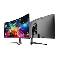 Moniteur de jeu incurvé de 32 pouces, ordinateur de bureau LED Full HD 4K de 24/27 pouces avec HDR, fréquence de rafraîchissement de 165 Hz, anti-lumière bleue