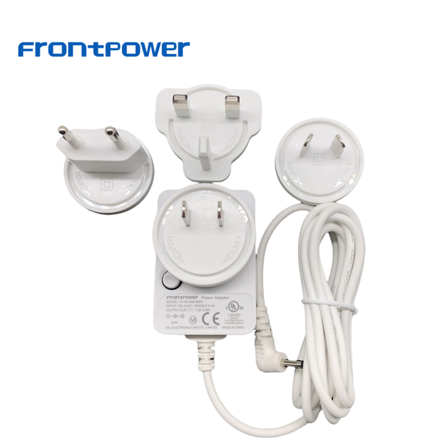 Frontpower 12W Series 5V1A 2A 2.4A 2.5A Charger Level VI Interchangeable Power Adapter for Consumer Electronic Devices