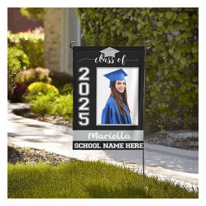 Outdoor Polyester Yard Decorations Custom Dog Welcome Sign Digital Outdoor Sublimation Pet Portrait DIY <b>Banners</b> - Product Image 6