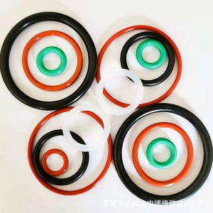Anneaux d'étanchéité en silicone Einstein, en caoutchouc fluoré NBR, résistants à l'eau, aux acides, aux alcalis et aux hautes températures (-50 à 250 degrés), compression - Product Image 1