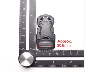 旅行用品 カスタムロゴ プラスチックバックル クイックリリース プラスチックメタルバックル ベルトバックル - Product Image 5