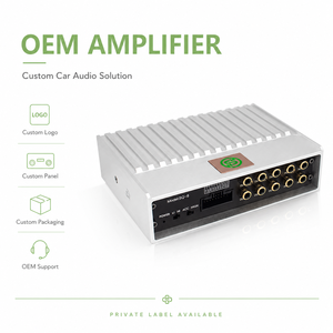 OEM pour amplificateur stéréo 4 canaux de classe AB SQ-8 avec DSP intégré pour haut-parleurs actifs de <span class=keywords><strong>voiture</strong></span> 10-17V - Product Image 1