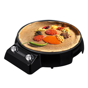 Máquina Eléctrica para Hacer Injera <span class=keywords><strong>de</strong></span> 48 cm <span class=keywords><strong>de</strong></span> Diámetro y 2200 W, Sartén para Injera para Preparar Auténticos Platos Etíopes, <span class=keywords><strong>Crepas</strong></span>, Pita, Chapati, Dosa - Product Image 4