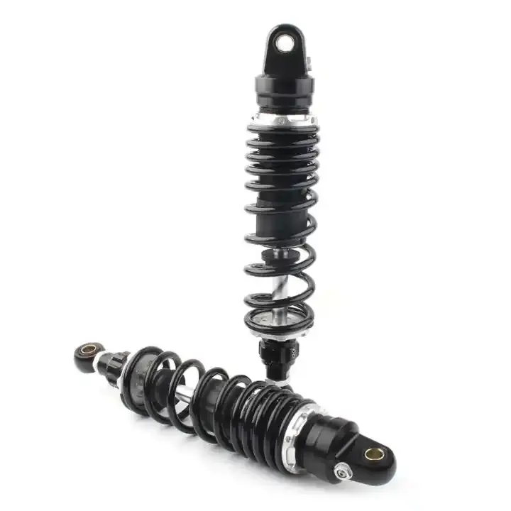 LITU 7mm Spring 320mm 330mm 340mm 350mm 360mm 370mm Adjust Damping Shock Absorber For Honda Yamaha Kawasaki Suzuki