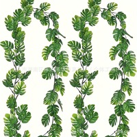 Feuilles de Monstera artificielles, plantes grimpantes vertes en plastique, décorations suspendues pour la décoration murale de fête