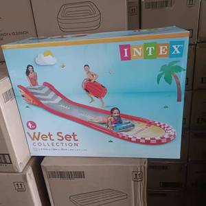 Hiện Đại Đa Chức Năng Ngoài Trời Trẻ Em Của Tốc Độ Cao Theo Dõi Hồ Bơi Giá Rẻ Inflatable Trượt Nước - Product Image 6