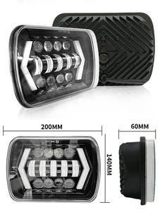 Faro <span class=keywords><strong>de</strong></span> coche LED <span class=keywords><strong>de</strong></span> haz alto/bajo cuadrado <span class=keywords><strong>Angel</strong></span> Eye <span class=keywords><strong>de</strong></span> alta calidad <span class=keywords><strong>de</strong></span> 7 pulgadas y 55W - Product Image 2