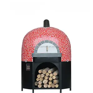Large Professional Stainless Steel Outdoor Garden Wood Stone Pizza Oven Parts
