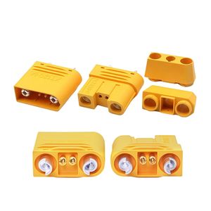 Connecteur mâle et femelle Amass XT120 Series 4 broches (2 alimentation + 2 signal) 60A pour système d'alimentation et gestion de batterie de drone pulvérisateur - Product Image 1