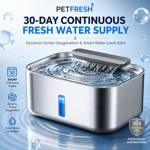 Bebedero <span class=keywords><strong>para</strong></span> Mascotas de Acero Inoxidable Multi-Pet, Capacidad de 12L, Dispensador de Agua Automático Inteligente <span class=keywords><strong>para</strong></span> Mascotas con Bomba de Filtro Cuádruple <span class=keywords><strong>para</strong></span> 30 Días - Product Image 1