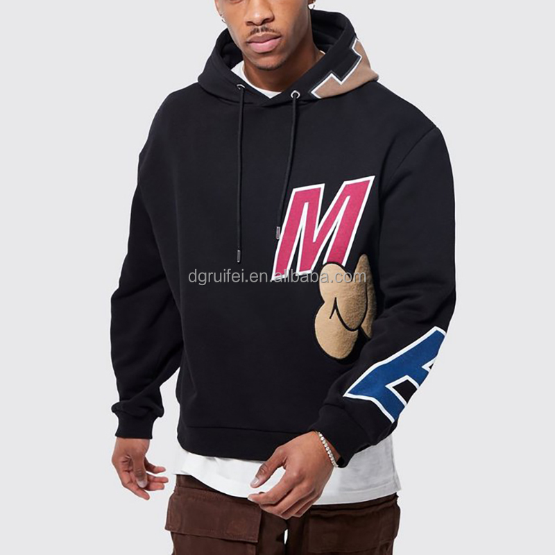 Cotton Heavyweight Oversized Printed Hoodie