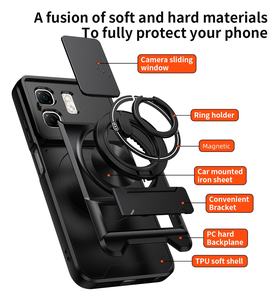 <span class=keywords><strong>เคส</strong></span>ฝาหลังป้องกันโทรศัพท์มือ<span class=keywords><strong>ถือ</strong></span>แบบแข็งแม่เหล็กกันกระแทกสำหรับ Infinix Smart <span class=keywords><strong>9</strong></span> Hot 50i Smart <span class=keywords><strong>9</strong></span> HD - Product Image 2