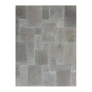 Decapado de piedra Natural de alta calidad, luna de lavado, mármol gris, piedra caliza, pavimentación Interior para exteriores, azulejos de pared de suelo con patrón francés - Product Image 2