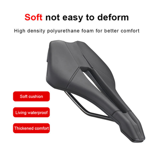 <span class=keywords><strong>Selle</strong></span> de vélo en cuir PU imperméable et confortable pour hommes <span class=keywords><strong>Selle</strong></span> de vélo Style simple Pièces de vélo de montagne pour l'équitation en <span class=keywords><strong>VTT</strong></span> - Product Image 5