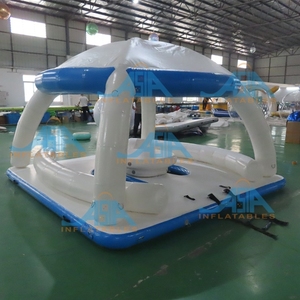 Vente en gros de sports aquatiques plate-forme de tente flottante <span class=keywords><strong>gonflable</strong></span> sur l'eau Bana - Product Image 6