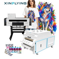 Imprimante DTF XinFlying 60 cm à 2 têtes I3200 haute précision 720*1800 dpi pour T-shirts, vêtements de sport, tabliers – Garantie 1 an – Offre Spéciale