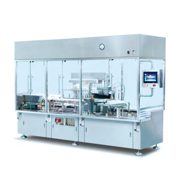 Машина для розлива и запечатывания стеклянных ампул, производственная линия