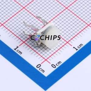 Resistencia Ajustable/Potenciómetro W206A-2-503(50K), Componente de Orificio Pasante (THT), Resistencia de 50kOhm, 20%, 250mW, 1 - Product Image 1