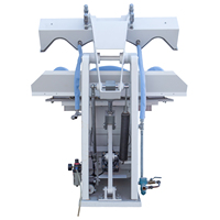 Laundry Semi Auto Steam Press Mesin Besi