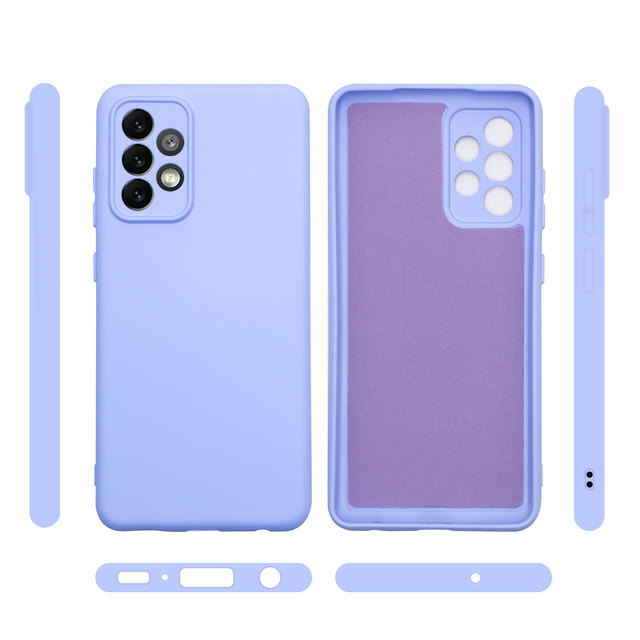 Colorful Matte Soft Silicone TPU Phone case for samsung A52 case for samsung A51 4G A32 A32 5G