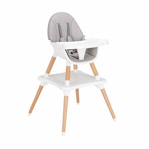 Silla de Comedor Moderna de Madera para Bebés, Silla Alta Convertible para Niños Pequeños, Segura, Duradera y Ecológica, para Escuela, Hotel y Cocina - Product Image 1