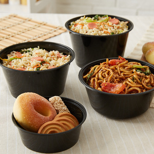 Sinh thái thân thiện bao bì hộp lấy đi bữa ăn chuẩn bị dùng một lần nhựa thực phẩm <span class=keywords><strong>Container</strong></span> có nắp đậy - Product Image 6