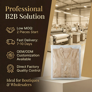 Abaya Kaftan Premium Champagne pour la collection de réceptions formelles - Product Image 6