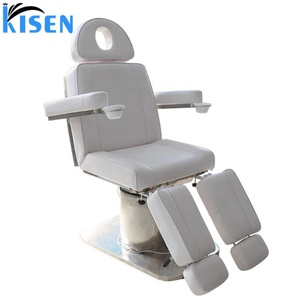 Trendy Beautiful Electric Blanket Beauty Facial Spa <b>Bed</b> White Black pink Massage Table Chair with 3 4 Motors - Product Image 2