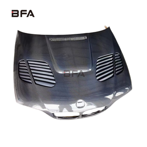 Pour BMW Série 3 <span class=keywords><strong>E46</strong></span> capot en fibre de carbone amélioré capot avant léger style GTR kit de carrosserie capot moteur - Product Image 4