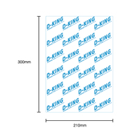Pelindung Layar Nano TPU Hidrogel Anti Guncangan 210 X 300mm Bahan Film Lembaran untuk Ponsel Tablet