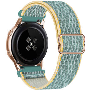 ShanHai-Correa de nailon ajustable para reloj Samsung, pulsera de 20mm, 22mm, para <span class=keywords><strong>Amazfit</strong></span> <span class=keywords><strong>GTS</strong></span> <span class=keywords><strong>3</strong></span> Galaxy Watch5 <span class=keywords><strong>pro</strong></span> 45mm, 5/4, 44, 40 y 46mm - Product Image 4