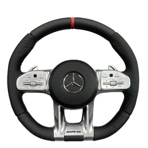 <span class=keywords><strong>Volant</strong></span> <span class=keywords><strong>de</strong></span> <span class=keywords><strong>voiture</strong></span> sport en cuir noir pour <span class=keywords><strong>Mercedes</strong></span>-Benz Classe S CLS GLE/GLC/GLS – Amélioration et rafraîchissement (retrofit) - Product Image 5