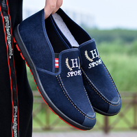 Chaussures pour hommes nouvelle collection printemps : Mocassins décontractés, baskets basses en toile, modèles à enfiler, motif à carreaux et surpiqûres