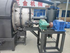 Horno de carbonización de residuos sólidos municipales de ahorro de energía Sanjin Máquina para hacer carbón de cáscara de coco - Product Image 4