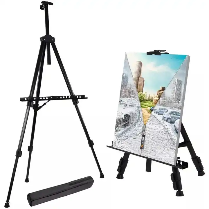 metal easel paint art set watercolor