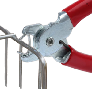 פלדה נקניק ידני קליפר הסגר pier נקניק סיבי תרמילים ושקי בשר חזיר טבעת pier c כלוב להרכיב כלי - Product Image 1