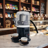 Machine à chocolat chaud VOKA 5L noire, alimentation électrique (britannique/australienne/européenne) 220V, facile à utiliser pour les boulangeries